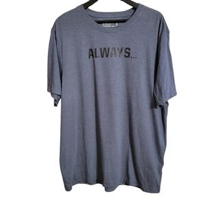 5.11 Tactical Blue Always Be Ready Performance Tee